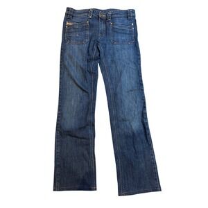 Diesel‎ Womens Bootcut Jeans Medium Wash Denim Pants Size 29